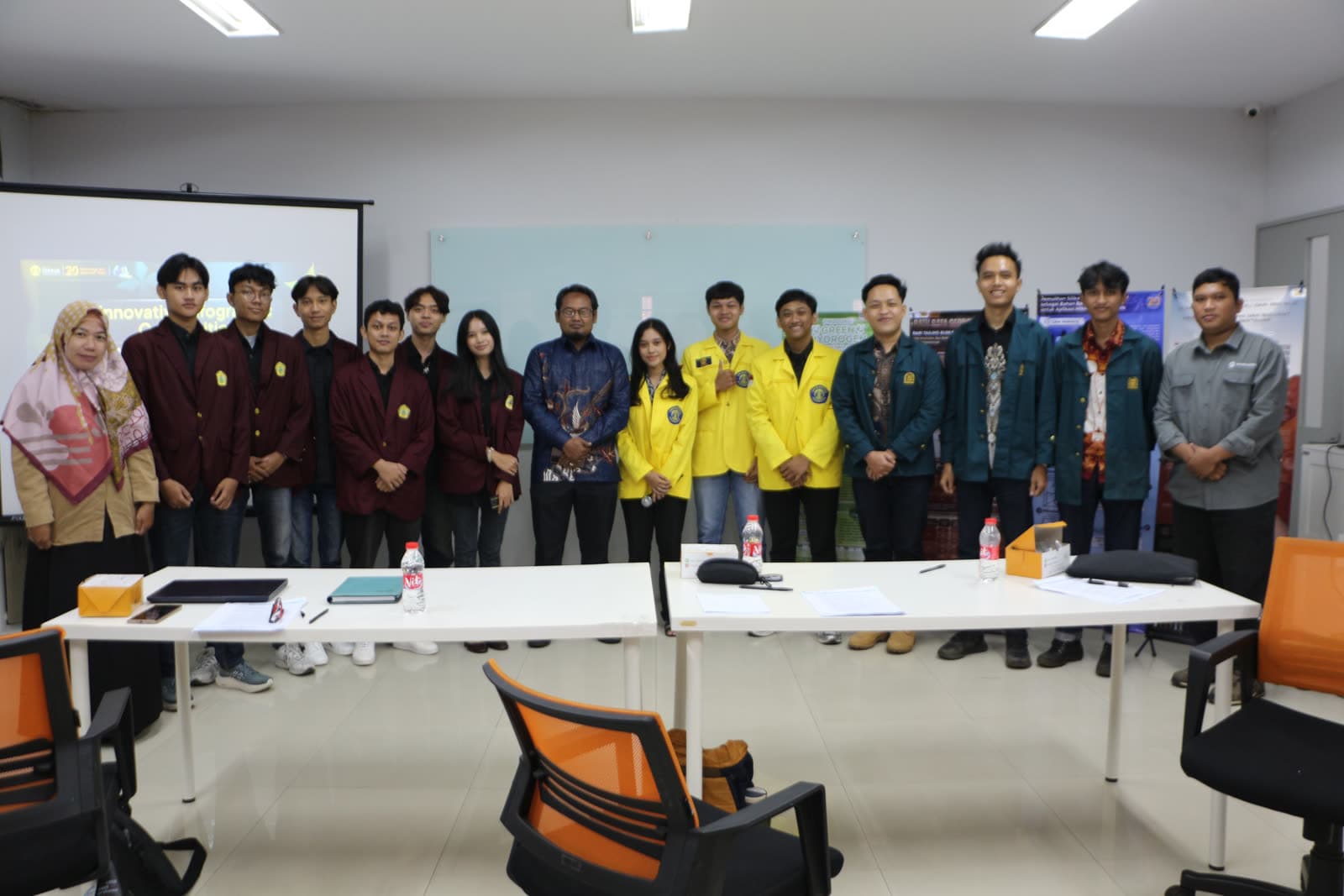 Participants presenting